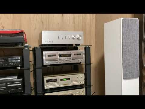 Yamaha KX-W321 Cassette Deck Review Type 2 Chrome Tape Vintage Budget Audio