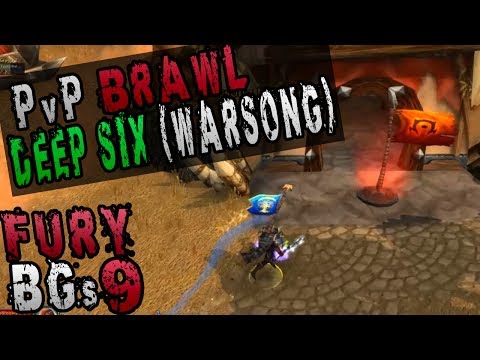 DEEP SIX WARSONG PvP Brawl | Fury Warrior Battlegrounds 9