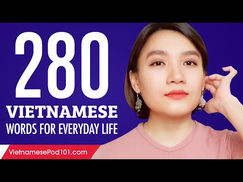 280 Vietnamese Words for Everyday Life - Basic Vocabulary #14