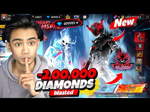 I WASTED 2,00,000 DIAMONDS FOR NEW BUNDLE || THE STAR