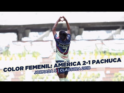 Color Femenil | América 2-1 Pachuca | Jornada 9 | Clausura 2018