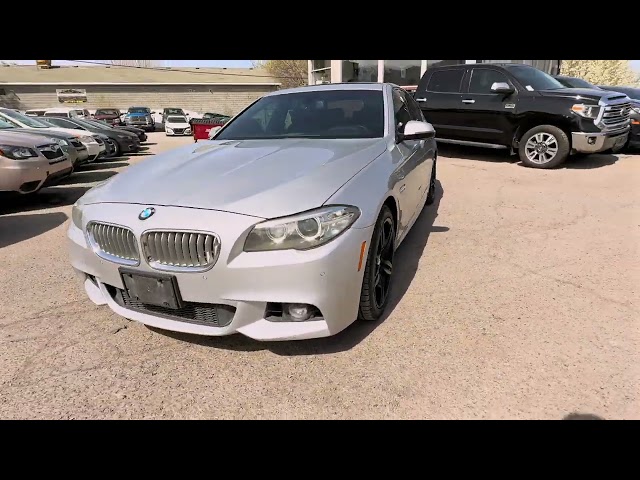 2014 BMW 5 SERIES SEDAN V8, TWIN TURBO, 4.4 LITER 550I XDRIVE SEDAN 4D