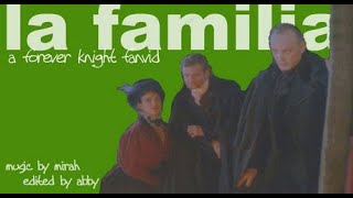 Forever Knight--La familia (Nick, Janette, LaCroix)