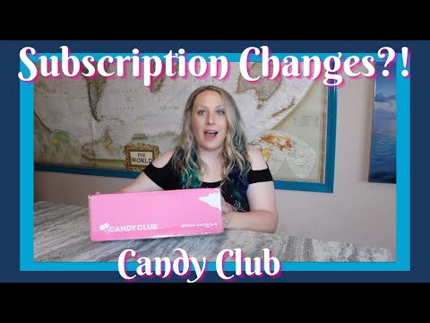 CANDY CLUB unboxing and review | Candy Club subscription changes coming up! | Candy Club taste test