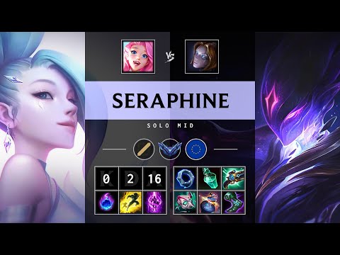 Seraphine Mid vs Orianna - EUW Diamond Patch 25.S1.1