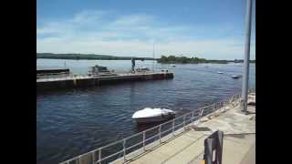 preview picture of video 'Lock #4 on the Mississippi River in Alma, WI'
