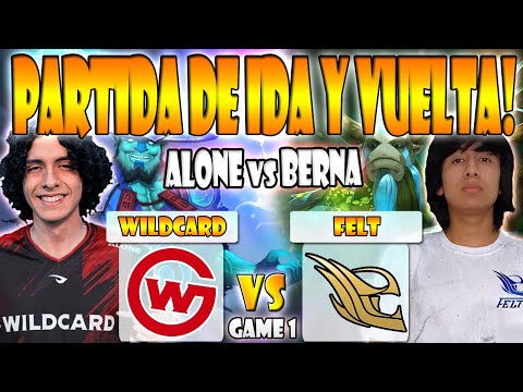 WILDCARD GAMING VS FELT BO3[GAME 1] ALONE, YAWAR VS BERNA - DPC NA 2023 TOUR 2: DIVISION 1 - DOTA 2
