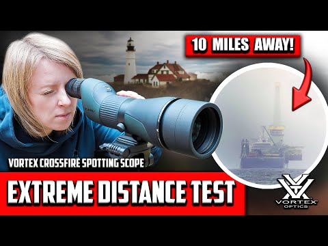 Vortex Crossfire HD 20-60x80 Spotting Scope. EPIC ZOOM TEST & REVIEW