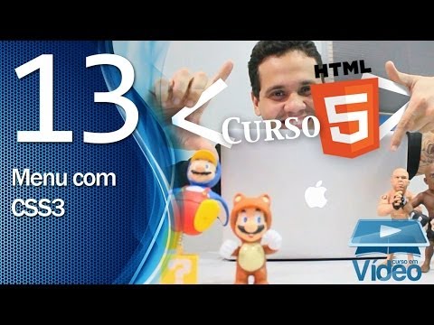 Curso de HTML5 13 Menu com CSS3 by Gustavo Guanabara