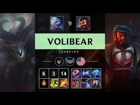 Volibear Jungle vs Graves - NA Challenger Patch 25.21