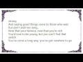 Bob Welch - Don't Wait Too Long Lyrics