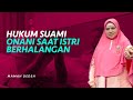 Dosakah Jika Suami Onani Sendirian Karena Istri Sedang Berhalangan Rumah Mamah Dedeh