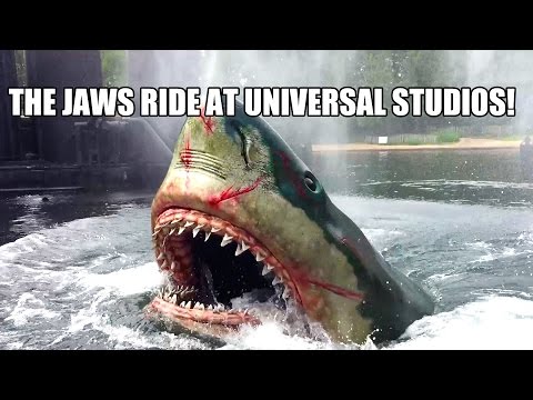 Jaws Ride Complete POV 60FPS Universal Studios Japan AWESOME!