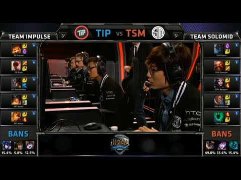 NA LCS TSM vs TIP Game 3 Highlights (NA LCS Spring Playoffs Semifinals 2015)