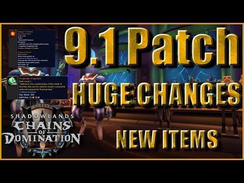 Patch 9.1 PTR Profession Changes | New Items & Gold Guide | Material Stockpile Prep LIST!!!