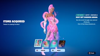 How To Get Rosy Rift Goddess Ariana Grande Skin For FREE! (Fortnite)