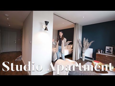 LONDON STUDIO APARTMENT with Amenities in Wembley Park | The BEST house tours of 2022