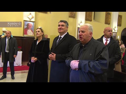 Hrvatski predsednik Milanović u poseti Janjevu