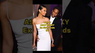 List of ASAP ROCKY Ex Girlfriends #shorts #asaprocky #shortvideo #rihanna #celebrity
