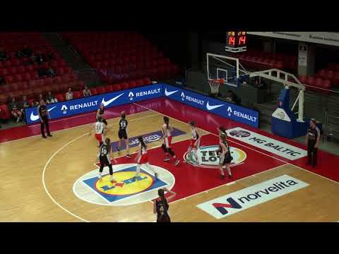 2018 LIDL-MKL U18 merginų 1/2 F I: Vilniaus KM I - Panevėžio KKSC - KK "Liepa"