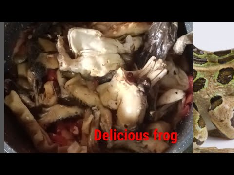 How to cook frog / preparing frog in Nagastyle