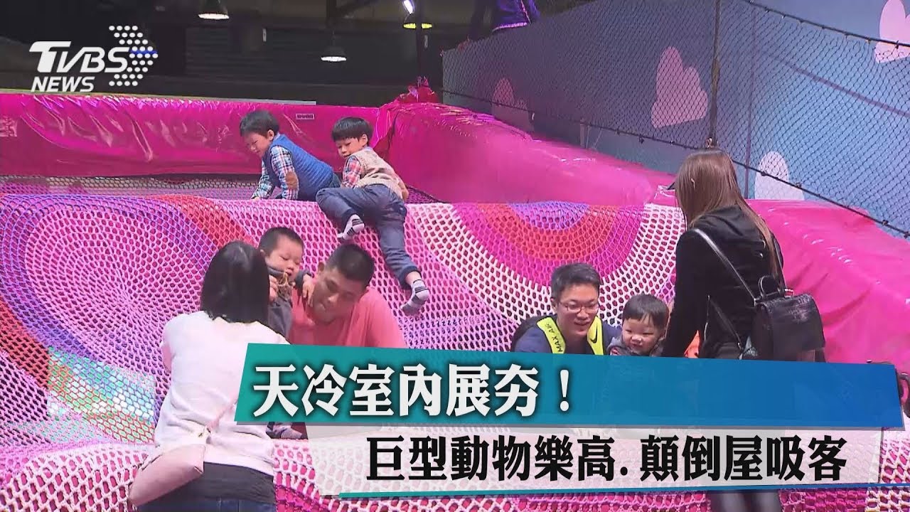 天冷室內展夯！　巨型動物樂高、顛倒屋吸客