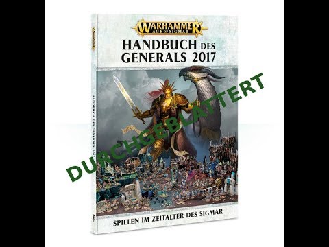 WH AoS: General's Handbook 2017 durchgeblättert
