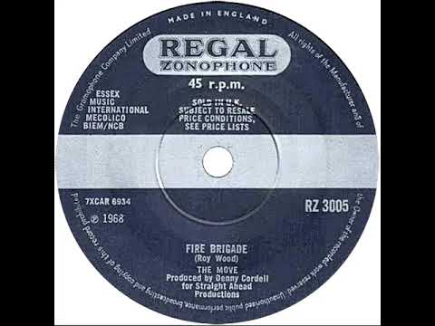 UK New Entry 1968 (25) The Move - Fire Brigade
