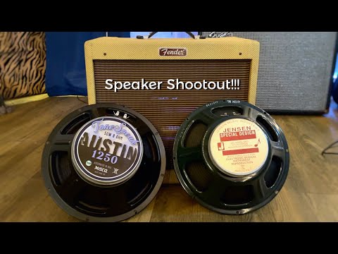 Fender Blues Junior Speaker SHOOTOUT!