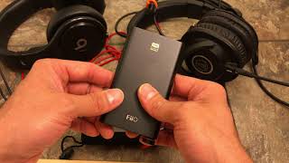 Video thumbnail for FiiO Q1 Mark II headphone amplifier by David Page