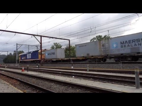 Solo 8117 with 4132 container train - 14/3/16