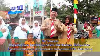 Ribuan Warga Kembaran Antusias Sambut ETK Jateng 2018