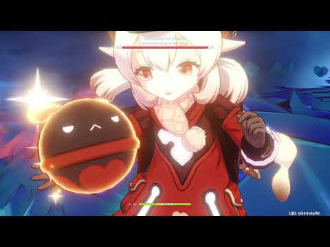 Solo Klee vs StormTerror Lv.50 (No Switching, No Food)