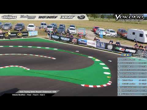 2019/20 Yokomo Euro Touring Series Rd3 - Volante Modified A-Main 3
