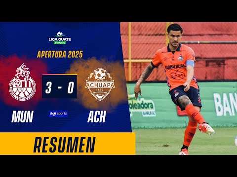 LEADER'S GOAL| Municipal 3-0 Achuapa | Complete Summary