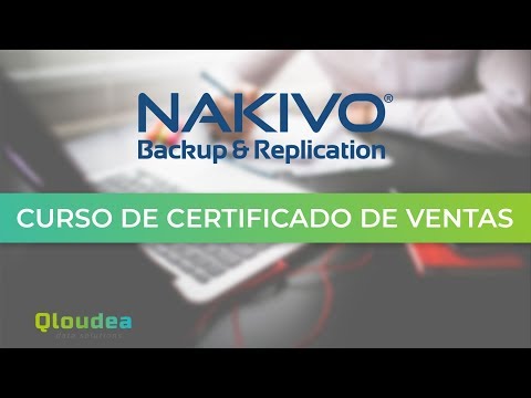 Curso Certificado de Ventas NAKIVO