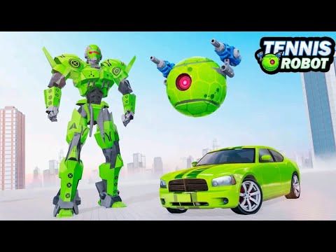 BOLA TENIS BERUBAH JADI ROBOT PERANG MOBIL BALAP TERBANG