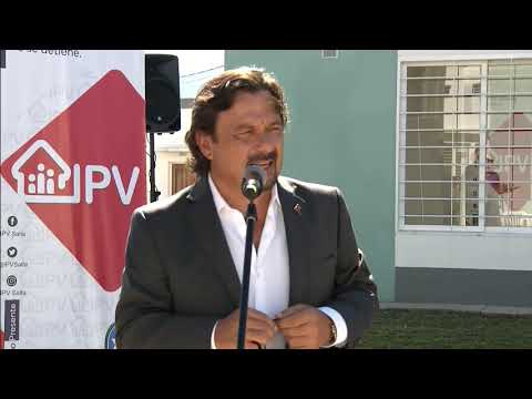 En barrio Pereyra Rozas el gobernador Sáenz entregó 95 viviendas