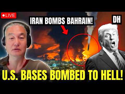 Iran RAINS MISSILES on EIGHT US Bases as Trump's Attack BACKFIRES | KJ Noh