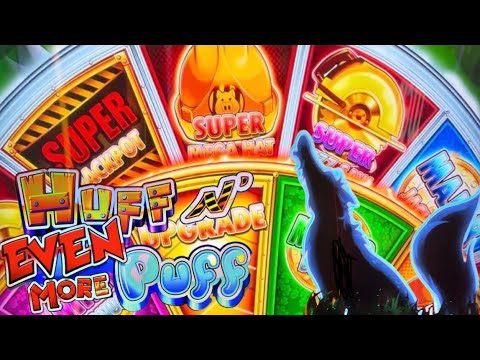 SUPER MEGA HAT FEATURE $20 Bet Plus other bonuses on Huff & Even More Puff ???? #slots #win