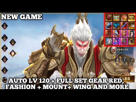 Auto Lv 120 + Full Set Gear Red + Ribuan Yuan Card + Fashion + Mount + Wing + Spirit, And More