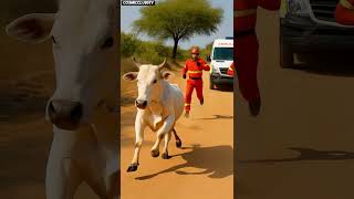 Download lagu Baby calf got covered with scorpions saved by rescue team! #humanity #cow #animalrescue mp3
