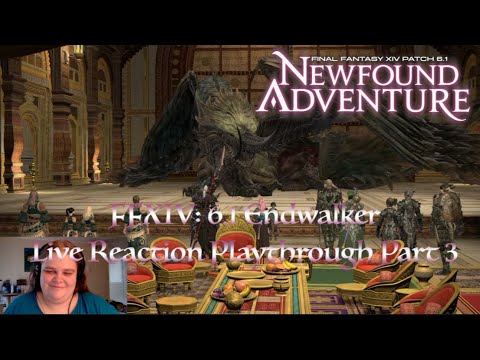 FFXIV: 6.1 Endwalker Playthrough Part 3 (A Brother's Grief) Live Reaction Spoilers