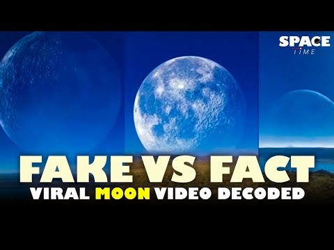 Viral video Decoded | Gigantic Super Moon between Russia and Canada in Arctic | Space Time