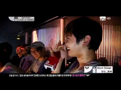 Mnet SM Town Live in Paris Cut - ChangMin interview