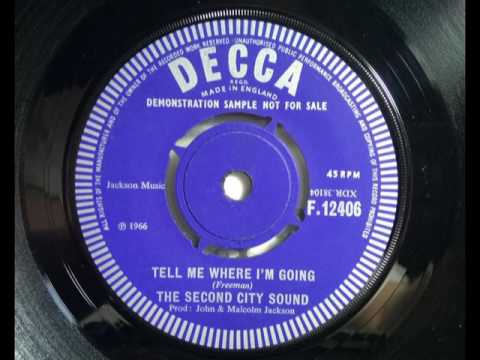 1966 Psych Fuzz Pop Vocal Dancer - SECOND CITY SOUND - Tell Me Where I'm Going - DECCA F12406 UK