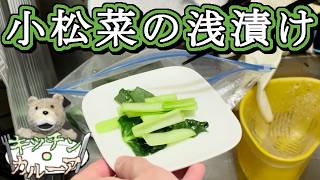 小松菜の浅漬け【キッチン・カルーア】