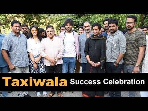 Taxiwala Movie Team Success Pressmeet