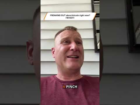 FREAKING OUT about bitcoin right now? I’M NOT!