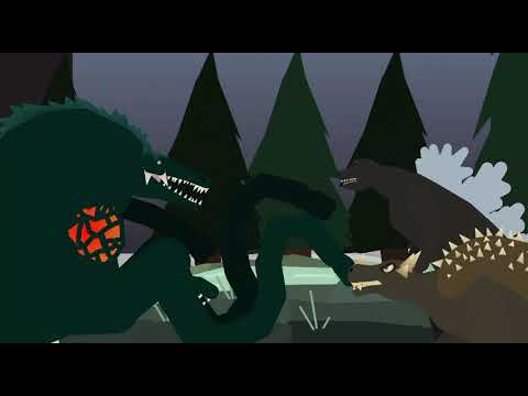 Godzilla and anguirus Vs biollante Part 1